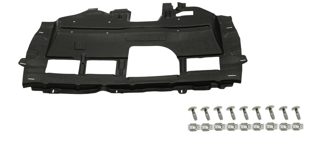 Protection sous moteur pour Peugeot 207 CC SW carter plastique noir