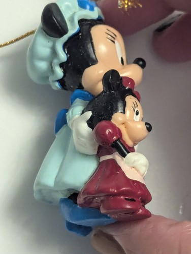 Disney Mickey Minnie Christmas Carol Ornaments Bob Mrs Cratchit Tiny Tim Avon - Picture 4 of 10