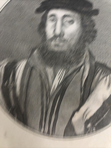Wenzel HOLLAR. "Jean de Dinteville " FRANZÖSISCHER DIPLOMATISCH 1647 - Bild 4 von 7