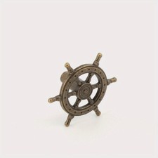 1pc Zinc Alloy Rudder Design Cabinet Pull Lightweight Durable Drawer Handle DIY
