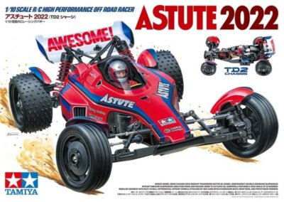Tamiya 47482 1/10 RC 2WD Buggy TD2 Chassis Astute 2022 Pre