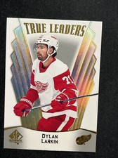 21-22 UD SP Authentic Hockey True Leaders TL-16 Dylan Larkin