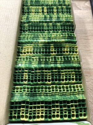 100 Pcs / box NEW FOR WAGO 2002-1207 Spring 2-wire grounding terminal 2.5mm²