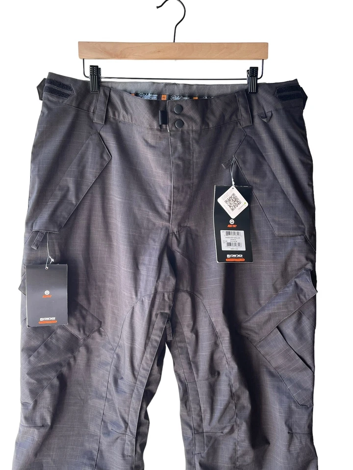 Pantalones de snowboard Ride Outerwear negros talla XL Phinney - Nuevos Foto 2 de 4