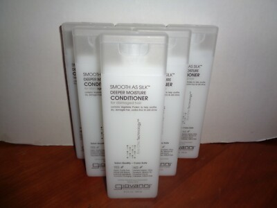 Lot 6 Giovanni Smooth as Silk Deep Moisture Conditioner for Damaged Hair 8.5oz
