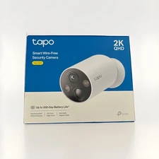TP-Link Tapo Wire-Free MagCam, Indoor/Outdoor 2K Battery Powered Smart Security
