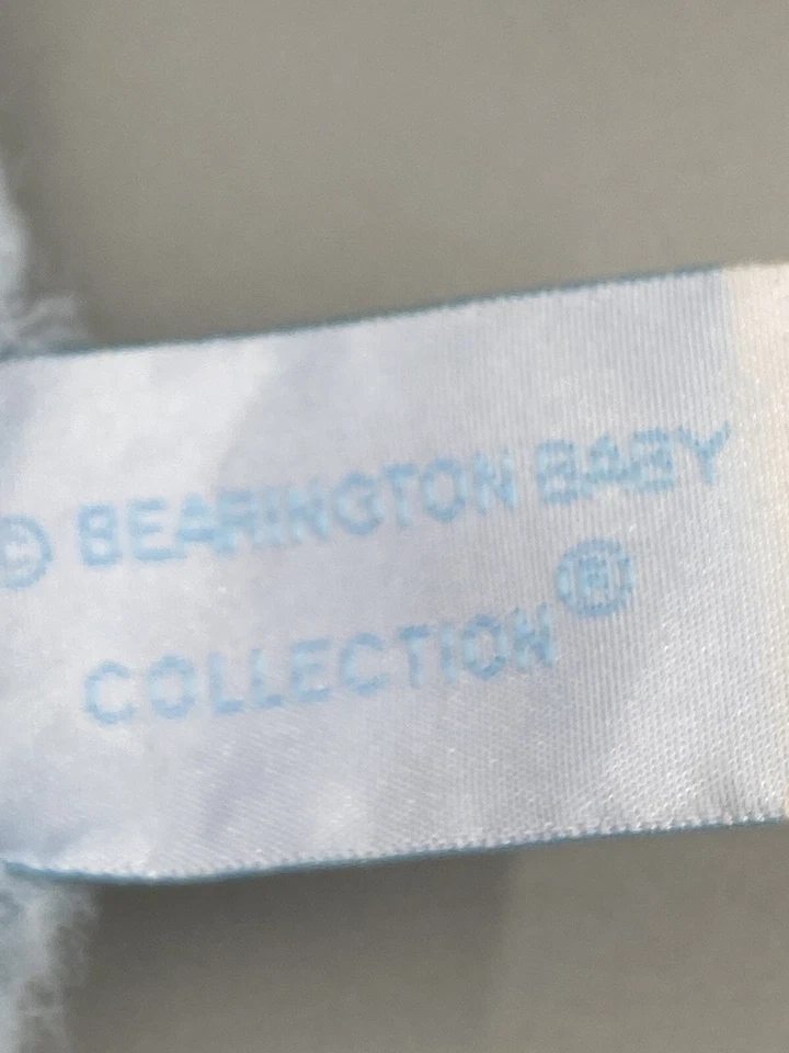 "Manta de seguridad Bearington Baby 12"" azul dinosaurio Lovey felpa" Foto 4 de 4