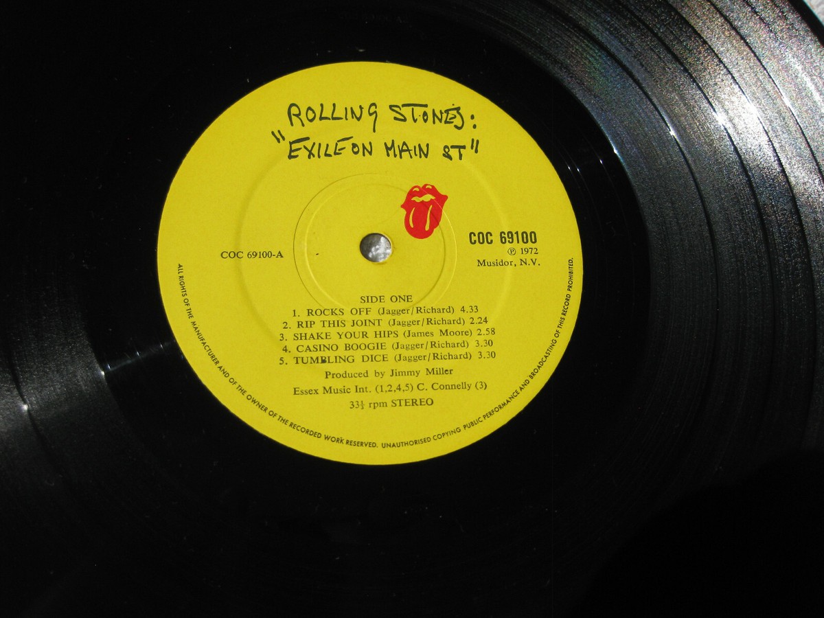 Rolling Stones – Exile On Main St. , COC 69100 ,2 x Vinyl,LP