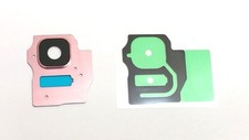 OEM Rear Camera Lens W/Frame Tape For Samsung Galaxy S8 G955 PINK All Carriers