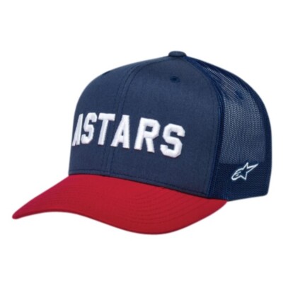 Alpinestars Well Said Trucker Blue Baseball Cap Mütze 