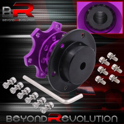 JDM Vip Competition Steering Wheel Quick Release Hub Bolt On Tuning Zero