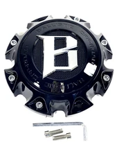 Ballistic Off-Road Gloss Black Wheel Center Cap EMR973 Ballistic-Up LG1810-23