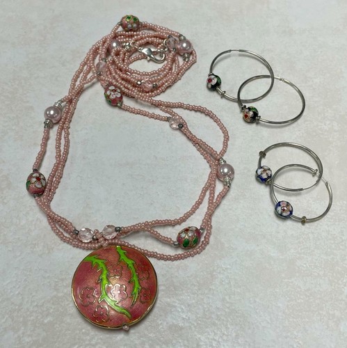NEW Tahitian Pearl \u0026 Enamel Necklace 