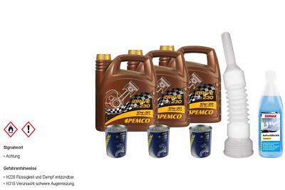 15L PEMCO iDRIVE 230 10W-30 Motoröl API SN/CH-4 ACEA A3/B3 inkl Additiv Schlauch