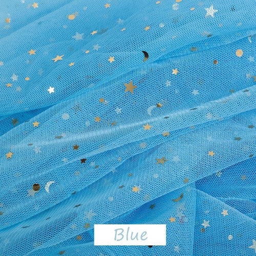 2M DIY Mesh Sequin Fabric Tulle Shiny Tutu Dress Costume Sewing Craft Home Decor - Picture 5 of 26
