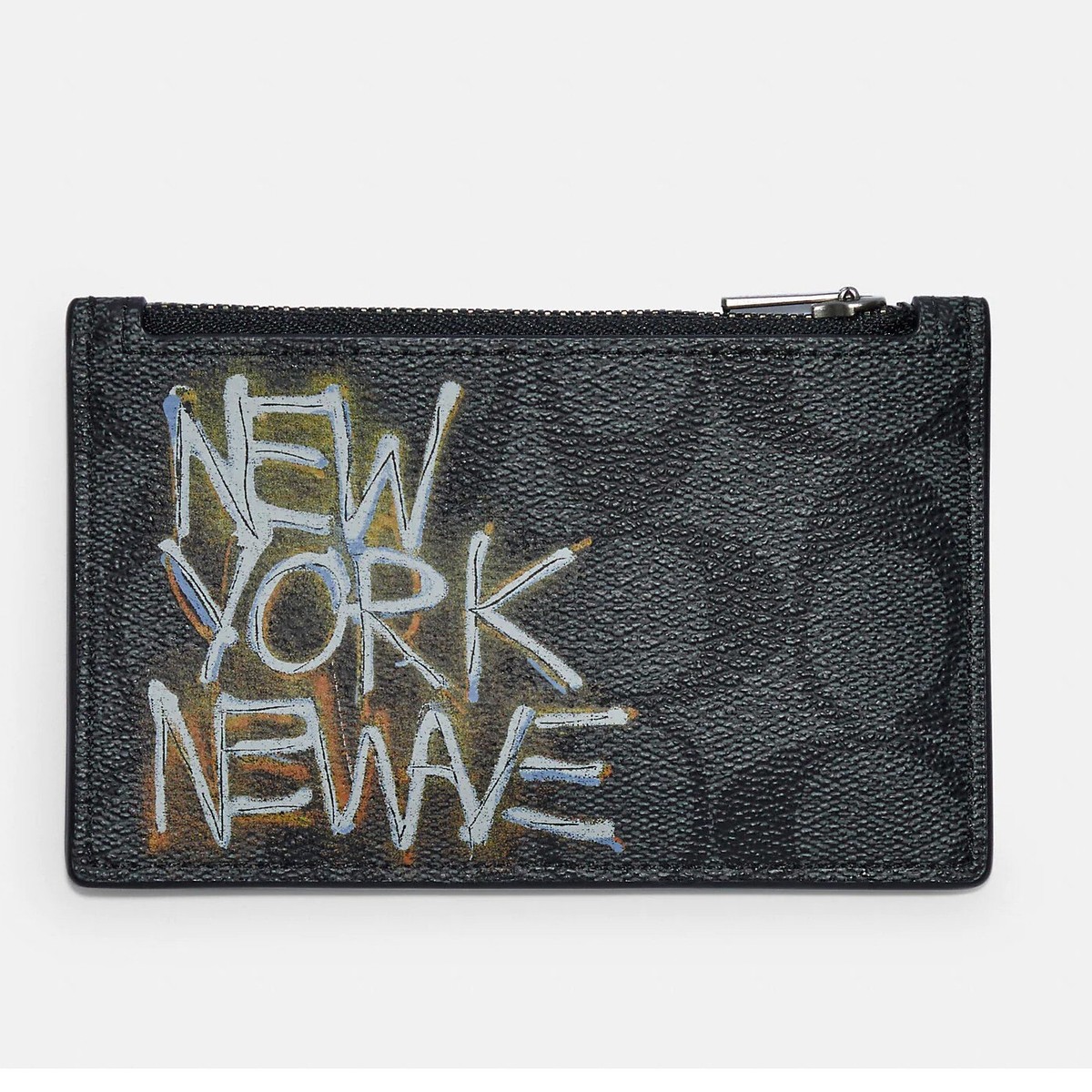 COACH Jean Michel Basquiat 財布&カードケース Coach X Jean Michel Basquiat Zip Card Case In Signature