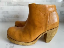 Boris Bidjan Saberi Light Brown Horse Hide Boots EU 37 