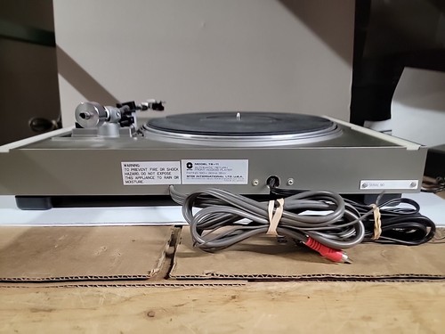 SETTON TS-11 Turntable Made In Japan No Dust Cover - Picture 7 of 7