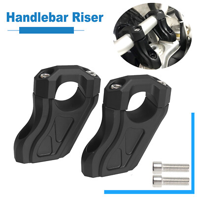2Pc Handlebar Riser Adapter Clamp For BMW R NINE T/Scrambler/Pure/Racer/Urban GS