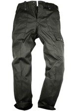 GENTS BLACK PARA TROUSERS MENS 8XL 52 R Military cargo bottoms cotton OG combats