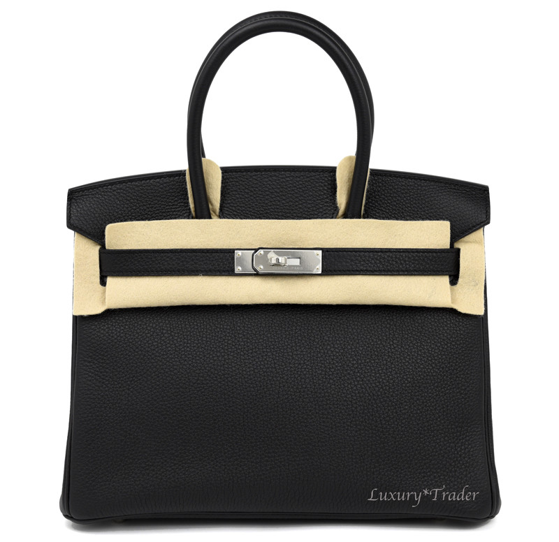 Hermès Black Togo Birkin 30