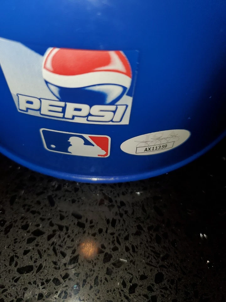 Kris Bryant Chicago Cubs Signed Autographed Baseball Mini Helmet JSA COA - Image 4 of 4