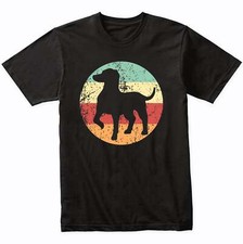 Retro German Shorthaired Pointer Dog Breed Icon T-Shirt - Retro Colors