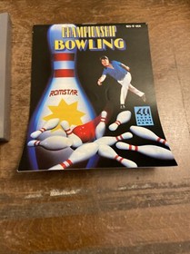 Championship Bowling w/Manual Nintendo NES