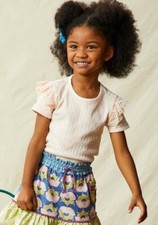 NWT Matilda Jane Enchanted Garden Wonder and Wander Ruffle Top Size 6