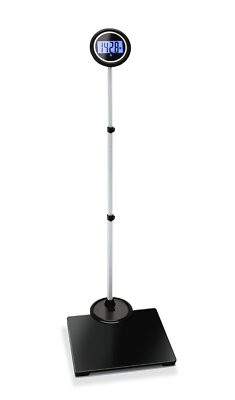 Extendable Extra Wide Scale Blacklit LCD Display Screen Measure LBS, Stones KGs