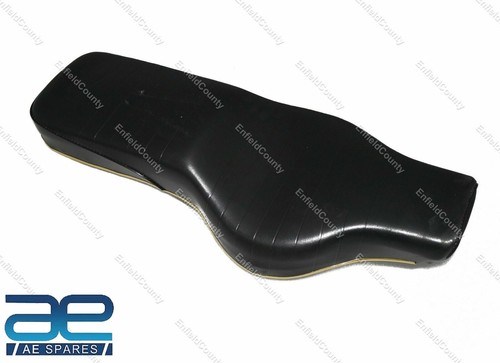 Siège Double Noir Avec Bordure Dorée Pour Royal Enfield Classic 350 500 AEs - Photo 11/17