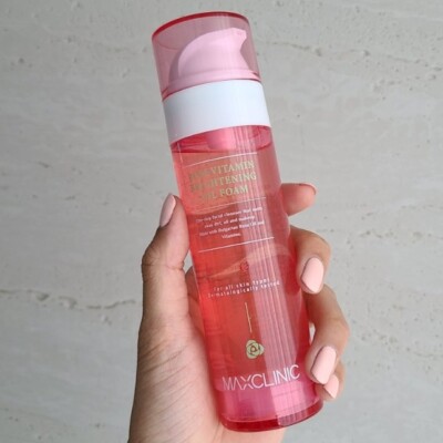 MAXCLINIC Rose Vitamin Brightening Oil Foam 110g Oil Cleansing Deep Cleansing