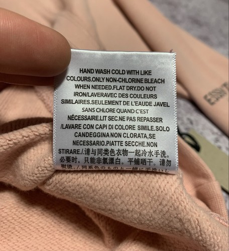 NWT Essentials Fear of God Kids sweatshirt Size S(6/7) - Picture 9 of 12