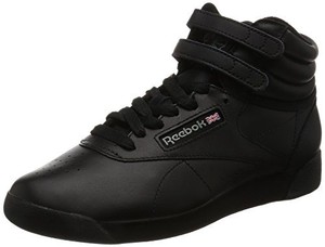 reebok freestyle hi donna nero