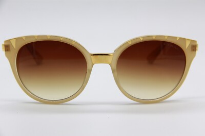DITA BENGAL 22020-B-BRN-GLD-56 BEIGE AUTHENTIC GRADIENT SUNGLASSES