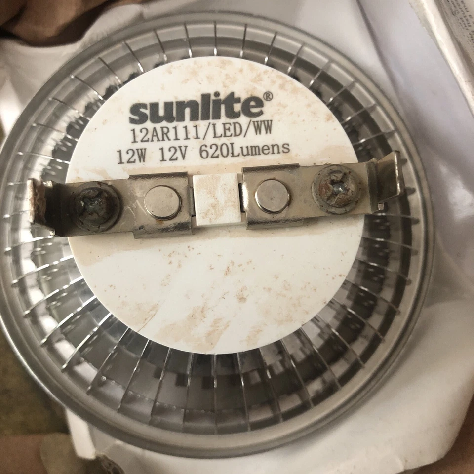Sunlite 12 620 lumens Watt, Flood, 12AR111 Aluminum Reflector, G53 Base One Item - Image 2 of 4