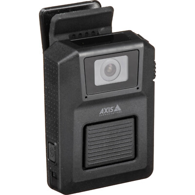AXIS W100 1080p Body-Worn Camera, Hands Free Recording, BLE 4.1 - 01722-001