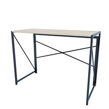 Scrivania tavolo PC moderna pieghevole tavolo computer ufficio studio rovere