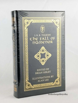 THE FALL OF NUMENOR J.R.R. Tolkien Alan Lee Deluxe Easton Press Leather Bound