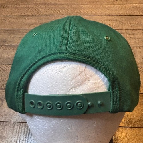 NWT VTG P.A.G. Seed Corn Embroidered Patch Green Trucker Hat Snapback - Picture 3 of 5