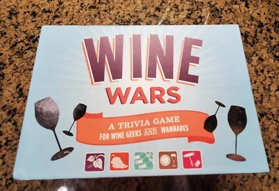 "Wine Wars" Brettspiel Quizspiel für Weinfreaks und Wannabes von Joyce Lock - Bild 1 von 4