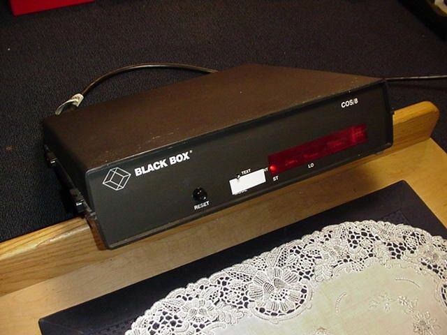 Black Box COS/8 Model SW422A Switch Eight (8) Channel Code Operated ...