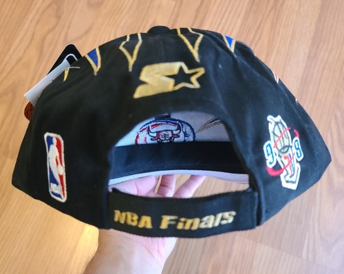 Vintage Starter Chicago Bulls 1998 NBA Champions Official Locker Room Cap NWT - Picture 5 of 7