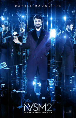 AA3147 Now You See Me 2 Film By Jon Chu 2016 Radcliffe Movie Poster 11x17