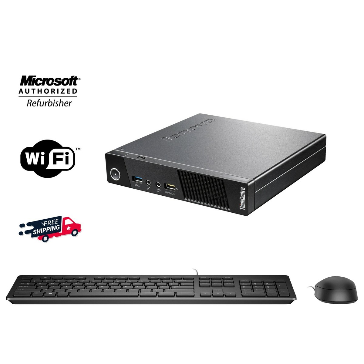Lenovo ThinkCentre M93 Mini Business Desktop i5 4570T 8GB - 512GB