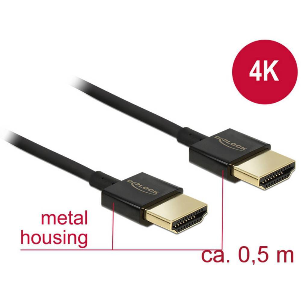Кабель для подключения HDMI-A Stecker HDMI-A Stecker 050 м Schwarz 84786 2890₽