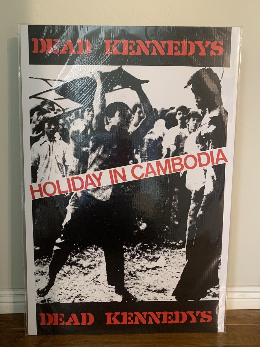 DEAD KENNEDYS HOLIDAY IN CAMBODIA ポスター Dead Kennedys Holiday In Cambodia Band Poster 24x36 Poster