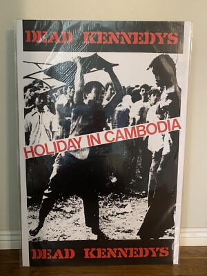 DEAD KENNEDYS HOLIDAY IN CAMBODIA ポスター Holiday in cambodia