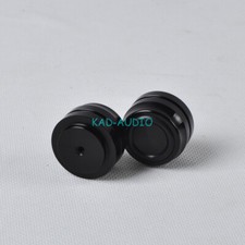 2pc 33x22mm Black Aluminum Feet HIFI Pad Chassis Headphone Amplifier Speaker DAC