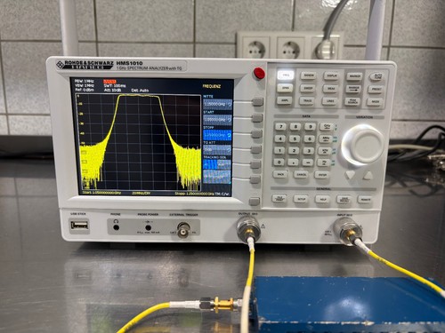 Rohde & Schwarz / Hameg HMS1010 100KHz-1,6GHz Spectrum Analyzer 6 Monate Gar - Zdjęcie 2 z 9